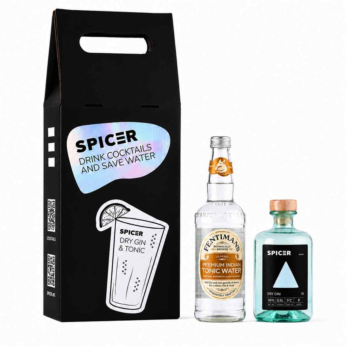Набір Dry Gin & Tonic 500мл — SPICER | Купити