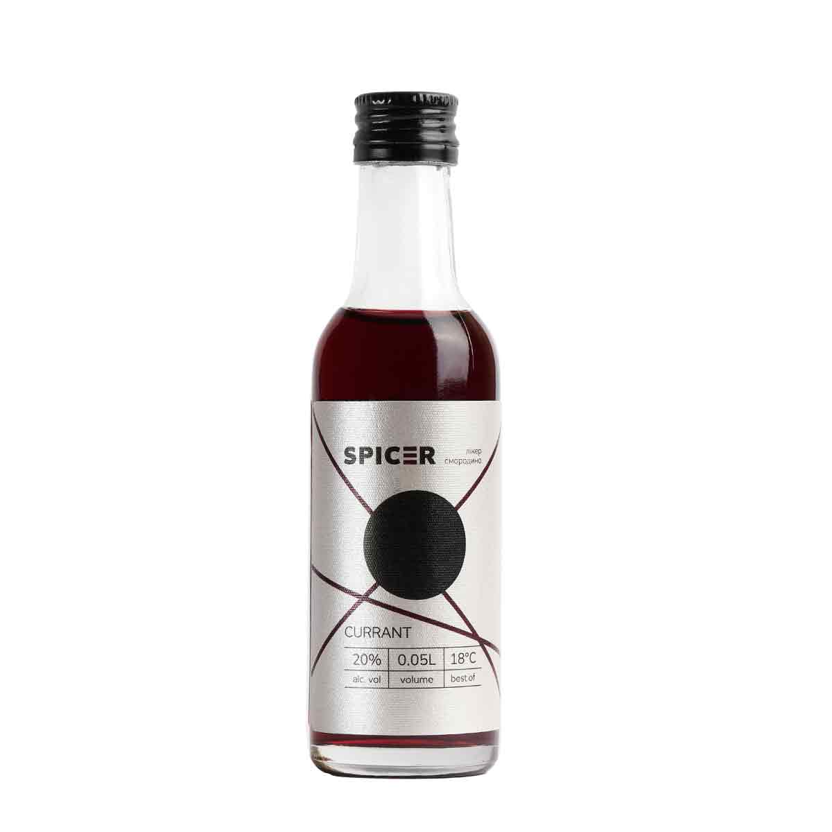 Смородиновий лікер (CURRANT LIQUEUR) 50мл — SPICER | Купити